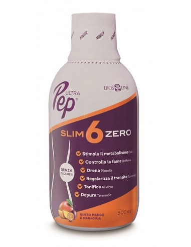 Ultra Pep Slim 6 Zero Mango E Maracuja- 500 Ml