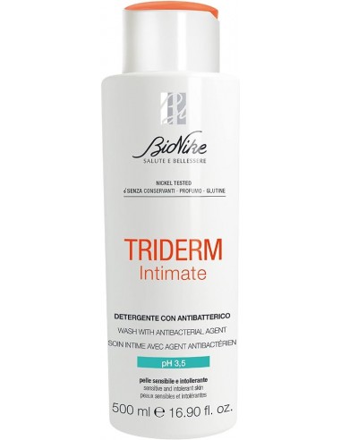 Bionike Triderm Intimate Detergente Intimo Antibatterico - 500 ml
