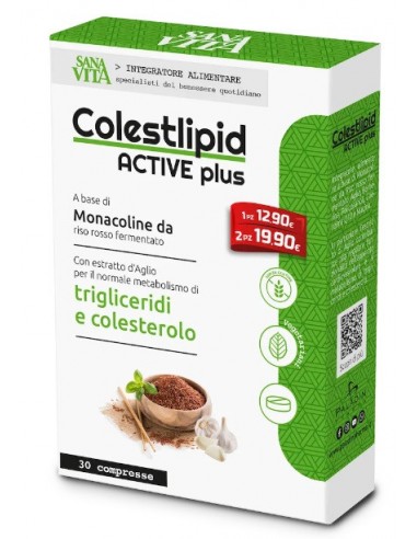 Sanavita Colestlipid Plus - 30 Compresse