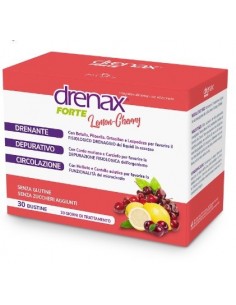 Drenax Forte Lemon Cherry - 30 bustine