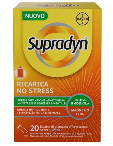 Supradyn Ricarica No Stress - 20 Bustine