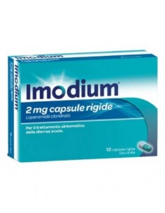 Imodium Antidiarroico 2 mg Lomerapide Cloridrato - 12...