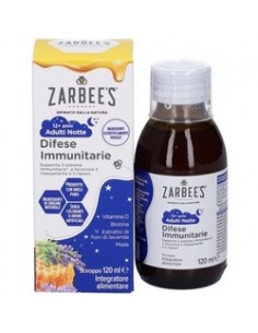 Zarbee's Adulti Sciroppo Notte per Difese Immunitarie 120 ml