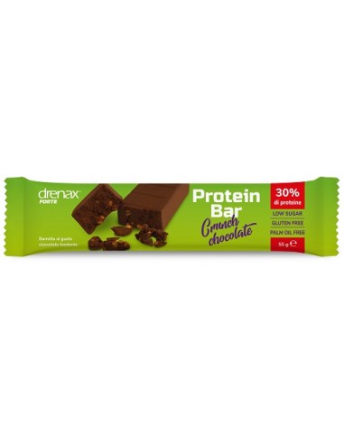 DRENAX FORTE Protein Bar cioccolato fondente.
