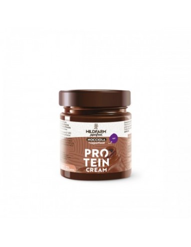 Wildfarm super protein crema spalmabile cacao nocciole. Senza glutine