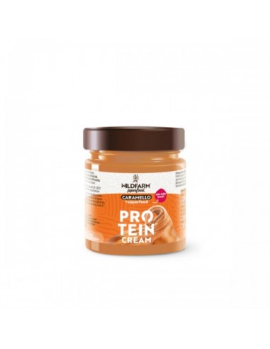 Wildfarm super protein cream evo crema spalmabile caramello sale rosso delle Hawaii 180 g