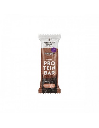 Wildfarm super protein bar cioccolato acai 38 g