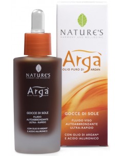 Argà GOCCE DI SOLE  FLUIDO VISO AUTOABBRONZANTE ULTRA-RAPIDO