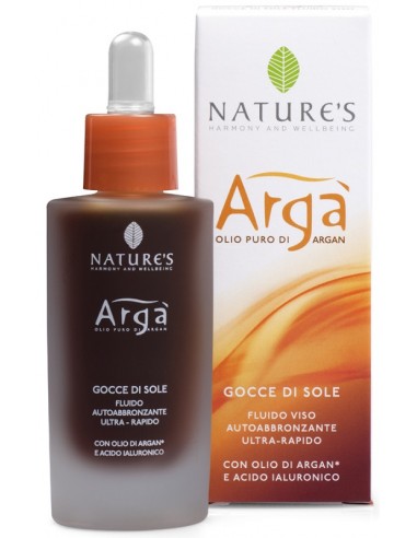 Argà GOCCE DI SOLE  FLUIDO VISO AUTOABBRONZANTE ULTRA-RAPIDO