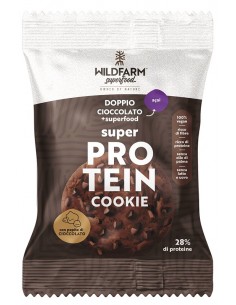 WILDFARM SUPER PROTEIN COOKIE DOPPIO CIOCCOLATO ACAI 50 G