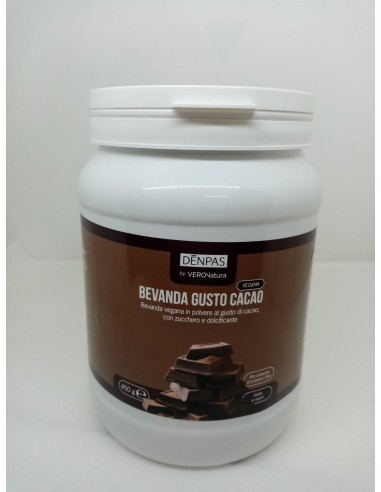 Bevanda vegana al gusto cacao 450 gr