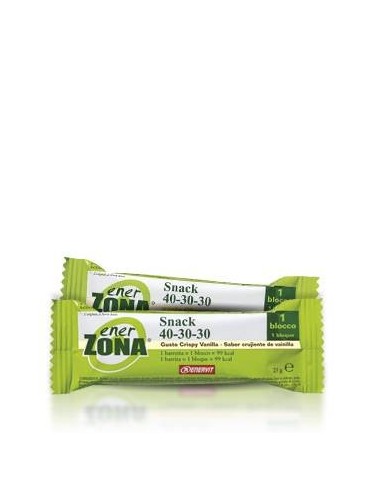 Barretta Snack Enerzona al gusto Crispy Vanilla
