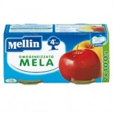 Omogeneizzato alla mela Mellin 4M+ - 2 vasetti