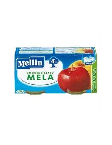 Omogeneizzato alla mela Mellin 4M+ - 2 vasetti