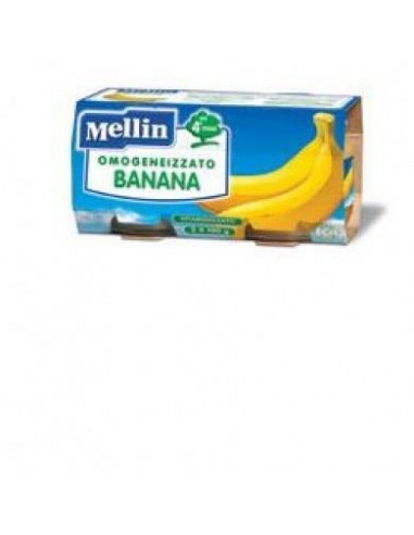 Omogeneizzato alla banana Mellin 4M+ - 2 vasetti