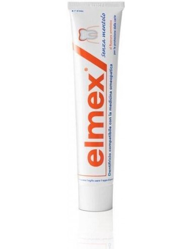 Dentifricio senza mentolo Elmex - 75 ml