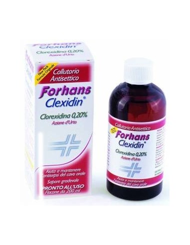 Collutorio Clexidin 0,20 Forhans - 200 ml