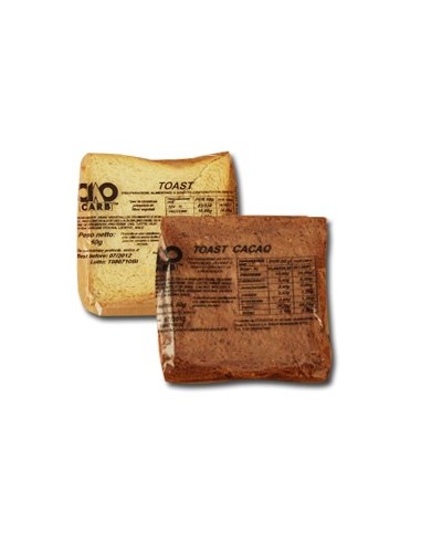 Toast al cacao Ciao Carb - 50 g