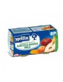 Omogeneizzato con albicocca banana mela Mellin