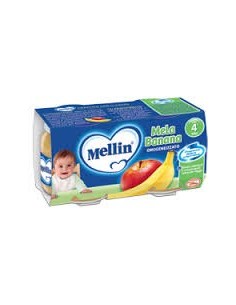 Omogeneizzato alla mela e banana Mellin