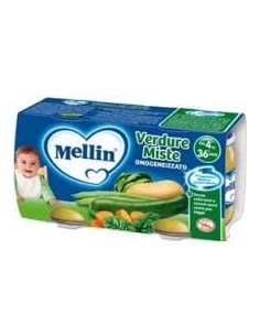 Omogenizzato alle verdure miste Mellin