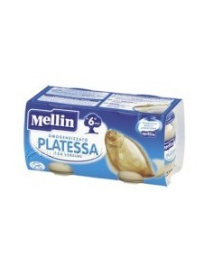 Omogeneizzato Mellin al filetto di platessa con verdure