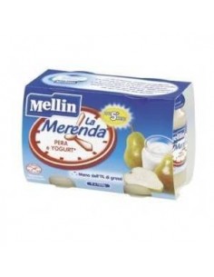 Merenda gusto yogurt e pera Mellin - 2 vasetti