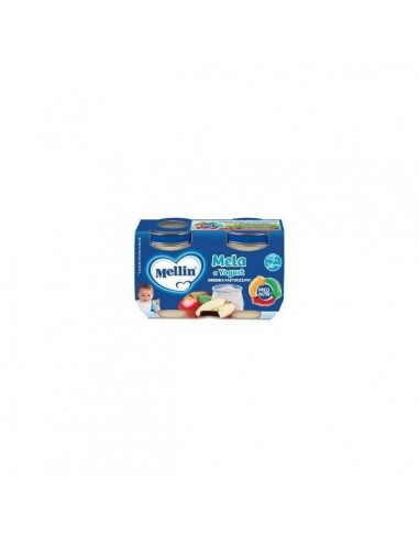 Merenda gusto yogurt e mela Mellin - 2 vasetti