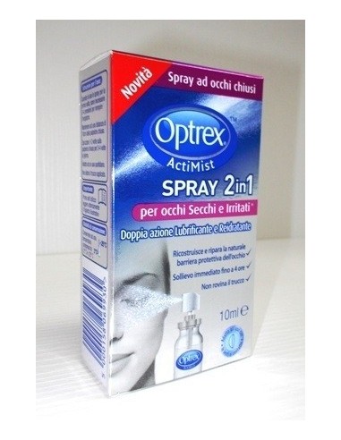 Spray oculare Optrex Actimist per occhi secchi e irritati - 10 ml