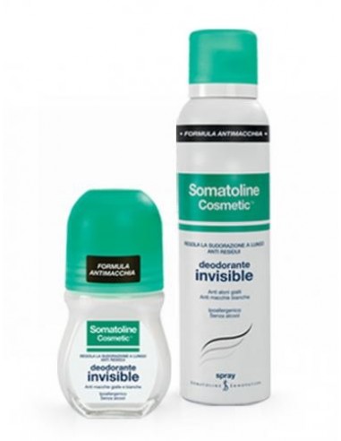 Deodorante roll-on Somatoline Invisible - 50 ml