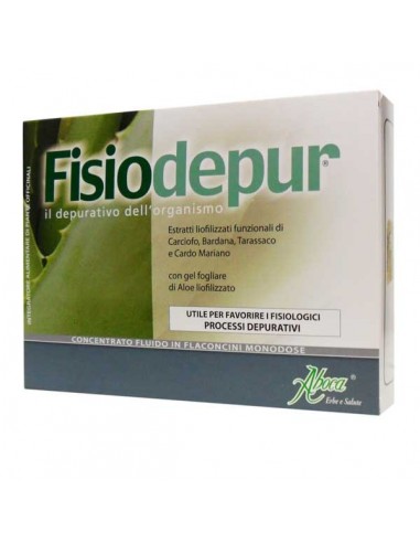 Concentrato fluido Fisiodepur Aboca - 10 flaconcini