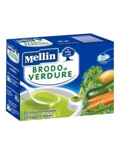 Brodo di verdure Mellin - 10 buste