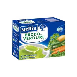 Brodo di verdure Mellin - 10 buste