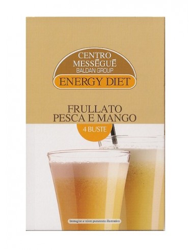 Frullato pesca e mango Energy Diet Centro Méssegué - 4 buste