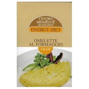 Omelette al formaggio Energy Diet Centro Méssegué - 4 buste