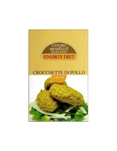 Crocchette di pollo Energy Diet Centro Méssegué - 4 buste