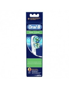 Testine di ricambio Dual Clean Oral B - 3 pezzi