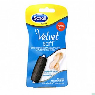 Ricarica per Velvet soft roll Dr Scholl - 2 testine