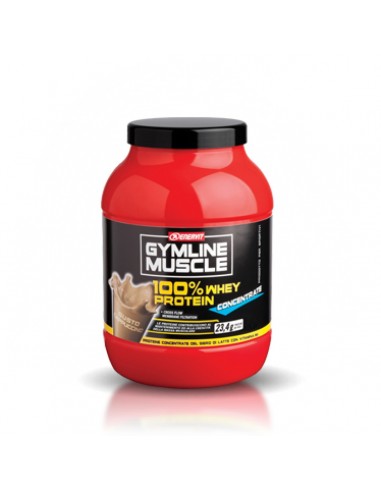 Proteine concentrate al cappuccino Enervit Gymline Muscle 100% Whey - 700g