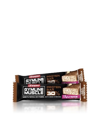 Protein bar 30% Enervit Gymline Muscle alla crema di nocciole