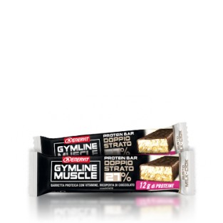 Protein bar 27% Enervit Gymline Muscle doppio strato milk-ciock