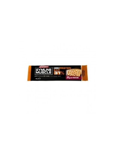 High protein bar 37% Enervit Gymline Muscle caramel toffee