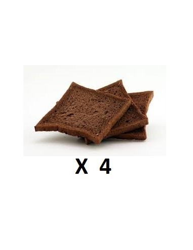 Toast Ciao Carb al cacao - 4 pezzi