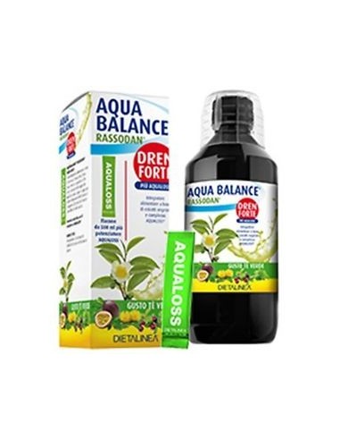 Aqua Balance rassodante drenante forte gusto tè verde - 500 ml