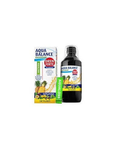 Aqua Balance rassodan drenante forte gusto ananas - 500 ml