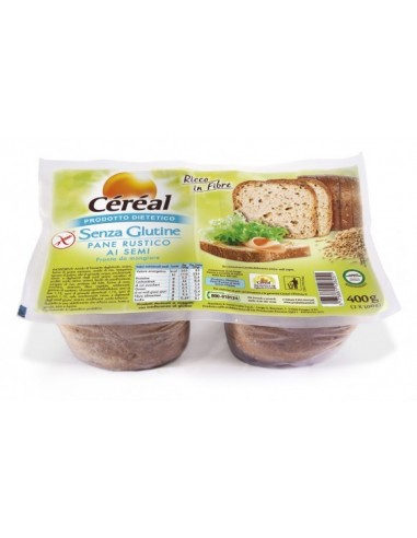 Pane rustico ai semi Céréal - 400 g