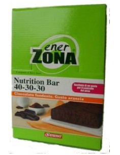 Barrette arancia e cioccolato Enerzona Nutrition bar - 20...