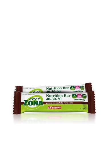 Nutrition Bar Enerzona al cioccolato fondente
