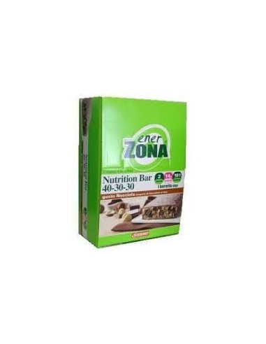 Barrette alla nocciola Enerzona Nutrition bar - 20 pezzi