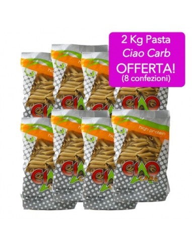 Pasta Ciao Carb 2 Kg formato penne